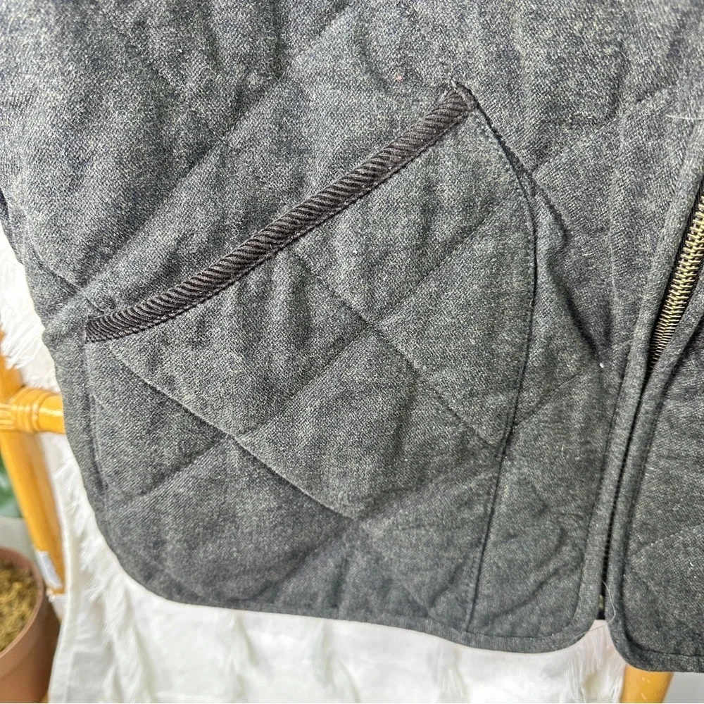 Mens J. Crew Quilted Sussix Vest sz XL